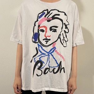 Abstract Face T shirt